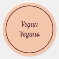 Pêche Bilingue Végétalien (Vegano) Simple