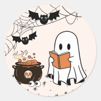 Sticker Rond Pegatina colección naranja.