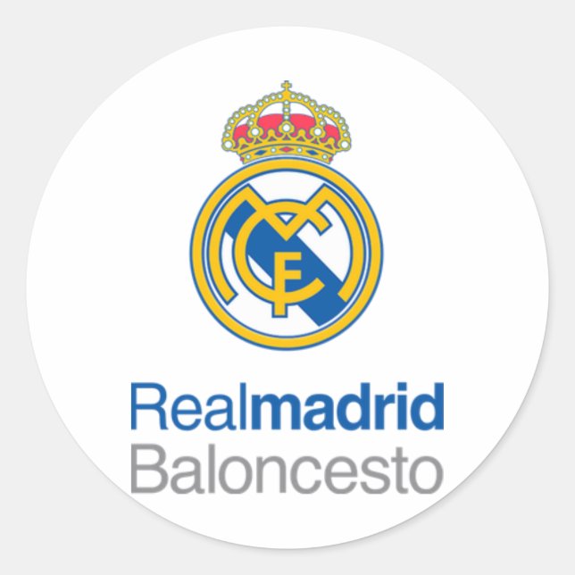 Sticker Rond pegatina madridista (Devant)
