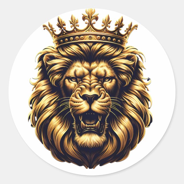 Sticker Rond pegatinas de animales (Devant)