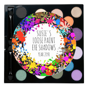 Sticker Rond Peinture colorée do-it-yourself Artistes