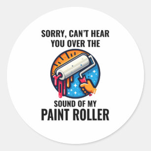 Sticker Rond Peinture murale Peinture de la maison Décorateur i