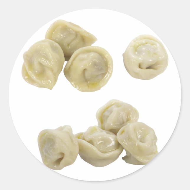Sticker Rond Pelmeni (Devant)