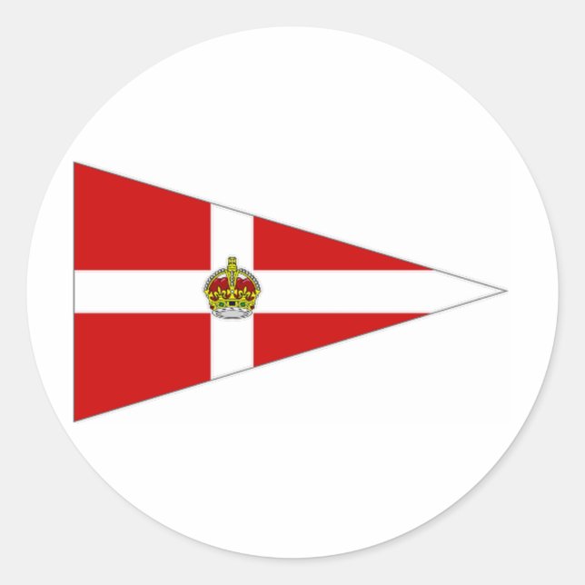 Sticker Rond Pennant (Devant)