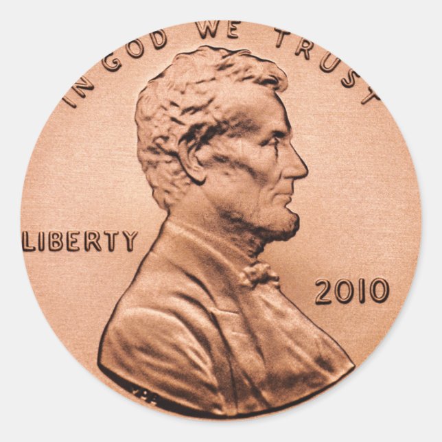 Sticker Rond Penny (Devant)