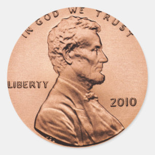 Sticker Rond Penny