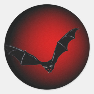 Sticker Rond Pensées foncées