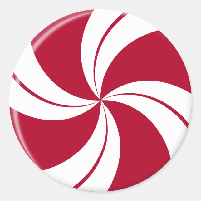 Sticker Rond Peppermint (Devant)