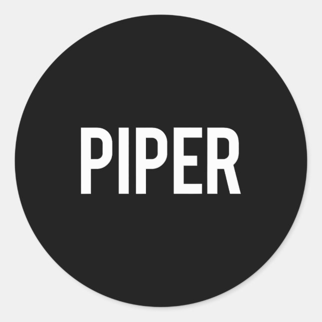 Sticker Rond Per - Cool New Funny Name Fan Gift Tee  (Devant)