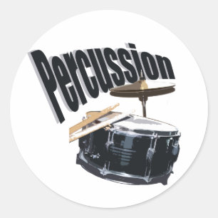 Sticker Rond Percussion/Snare