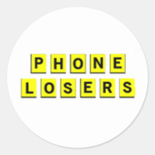 Sticker Rond Perdants de gaufre d'autocollant de l'Amérique