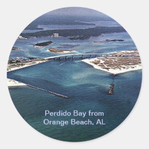 Sticker Rond Perdido Bay à Orange Beach, AL