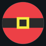 Sticker Rond Père Noël Belly Belt Buckle Funny Christmas Holida<br><div class="desc">Cet autocollant de vacances amusant est sûr de les faire rire! Un arrière - plan rouge a une ceinture noire avec une boucle jaune au-dessus du milieu. Qu'est-ce que ça pourrait être, sauf... le ventre du Père Noël ! Idéal pour tous vos cartes de fin de année et lettres de...</div>