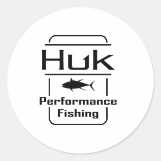 Sticker Rond Performance de pêche HUK