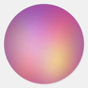 Sticker Rond Perle Violette