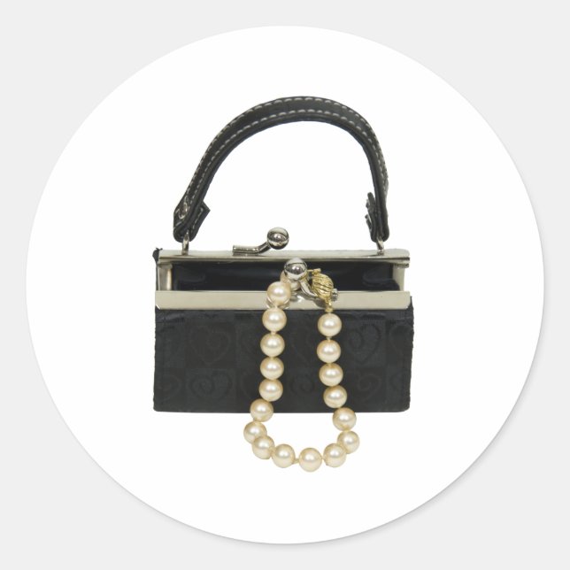 Sticker Rond PerlesPurse052409 (Devant)