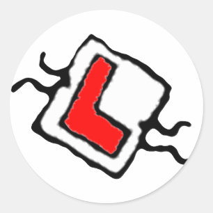 Sticker Rond Permis de conduire