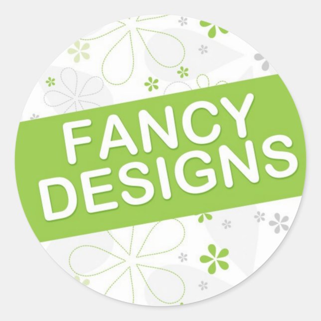 Sticker Rond Personnalisé (Devant)