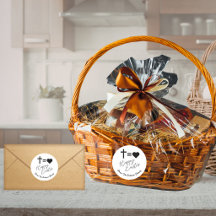 Personnalisé Minimaliste Joyeuses Pâques Noir & Bl