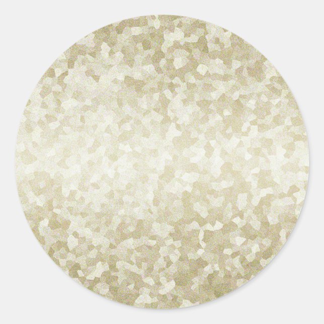 Sticker Rond Personnaliser arrière Modèle Parties scintillant o (Devant)