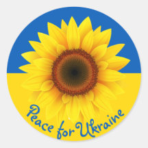 Personnaliser Texte Ukraine Tournesol Jaune bleu