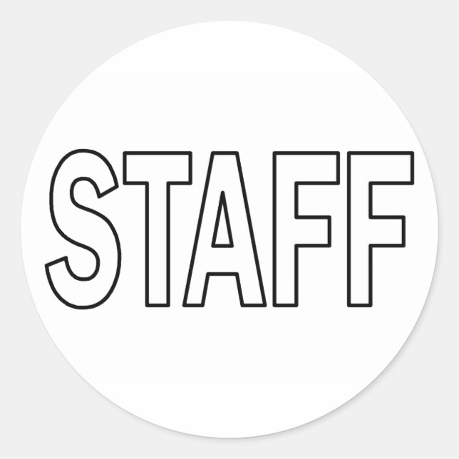 Sticker Rond Personnel (Devant)