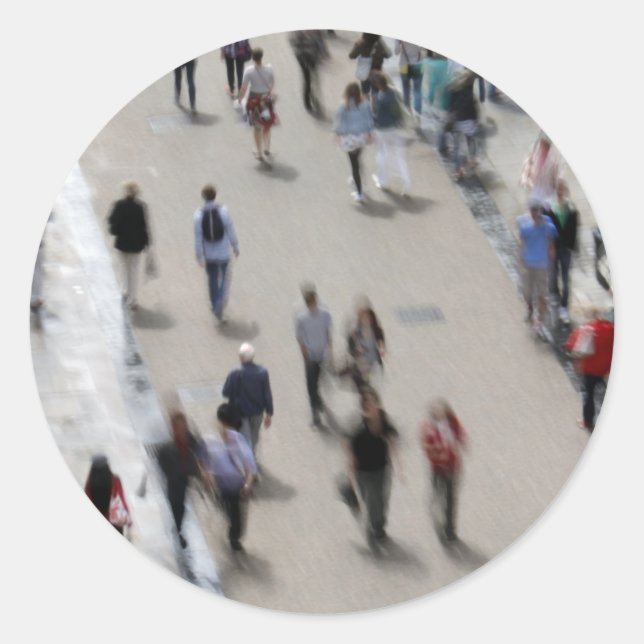 Sticker Rond Personnes (Devant)