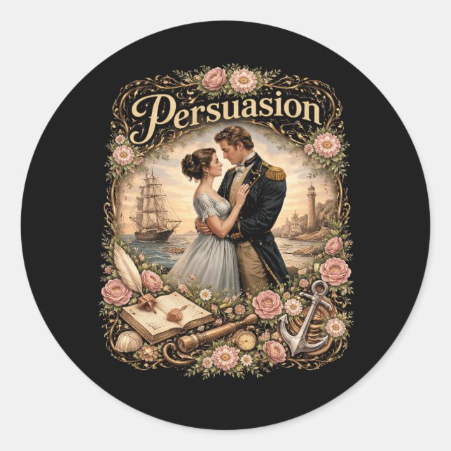 Sticker Rond Persuasion (Devant)