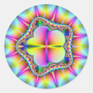 Sticker Rond Pétales2