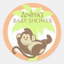 Petit Baby shower de singe