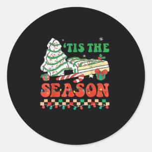 Sticker Rond Petit C'Est La Saison