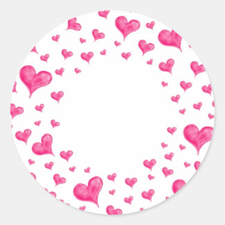 Sticker Rond Petit coeur 💕