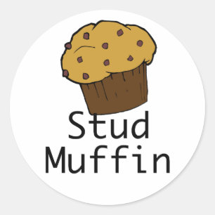 Sticker Rond Petit Muffin