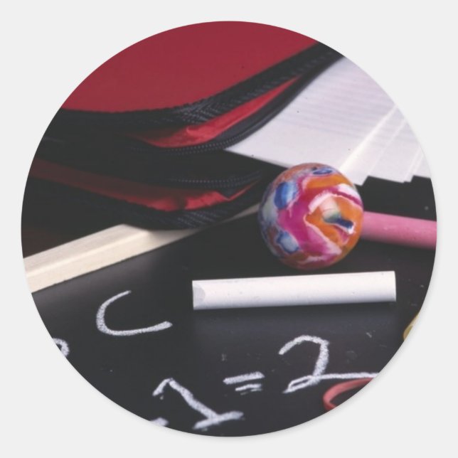 Sticker Rond Petit tableau (Devant)