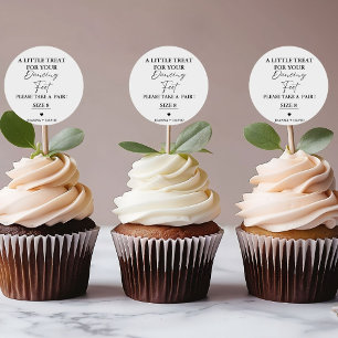 Sticker Rond Petit traitement moderne pour la danse pieds Maria