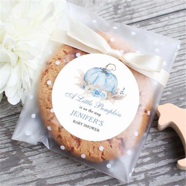 Sticker Rond Petite Citrouille (Créateur téléchargé)