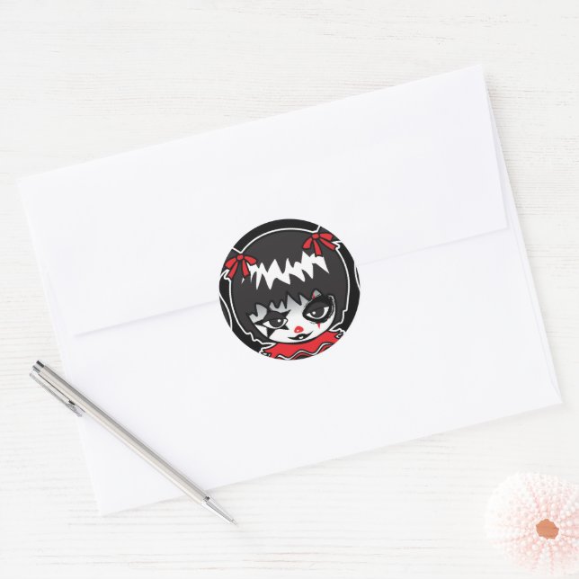 Sticker Rond Petite couronne (Enveloppe)