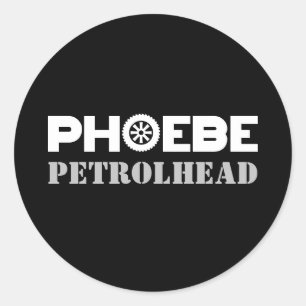 Sticker Rond Pétrolhead