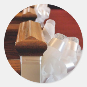 Sticker Rond Pew Bows