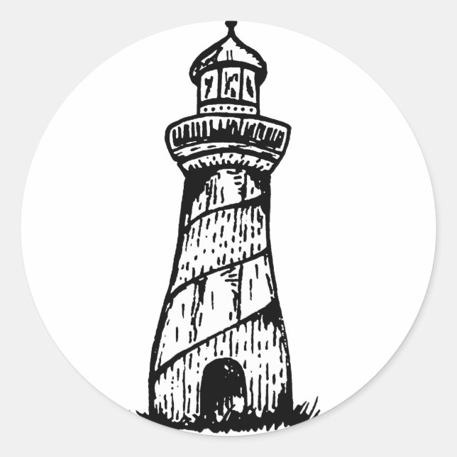 Sticker Rond Phare  (Devant)