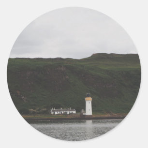 Sticker Rond Phare de l'île Mull