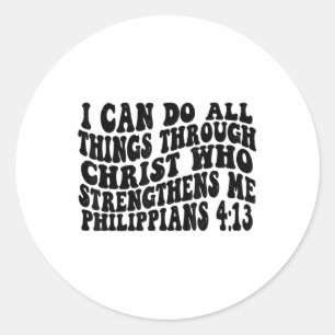 Sticker Rond Philippiens 4 13 Je Peux Faire Tout Par Chris