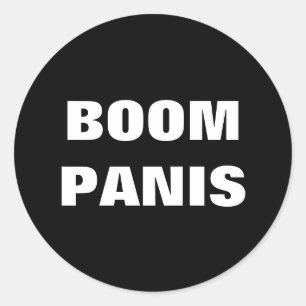 Sticker Rond Philippine Slang Boom Panis !