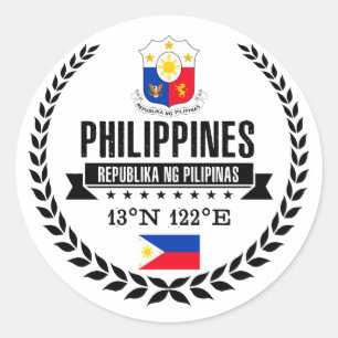 Sticker Rond Philippines