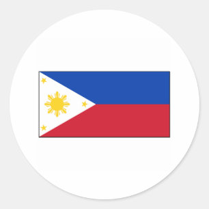 Sticker Rond Philippines FLAG International