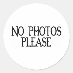 STICKER ROND PHOTO NE SATISFAIT PAS