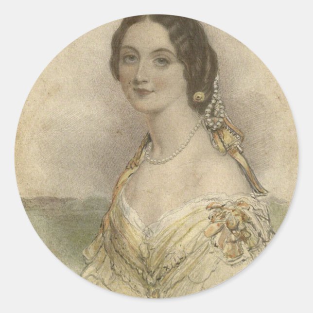 Sticker Rond photo vintage (Devant)