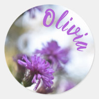 Photographie de jardin personnalisée à fleurs viol