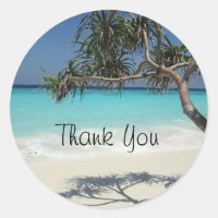 Photographie de la scène de plage Tropical Blue Oc