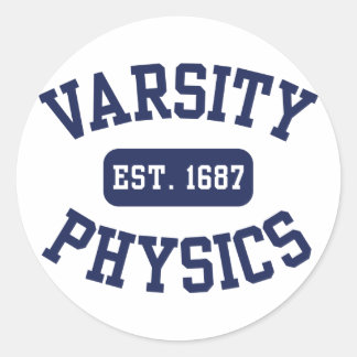 Sticker Rond Physique de la Varsité